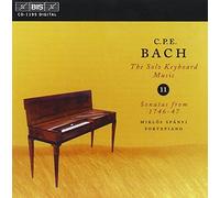 CPE Bach: The Solo Keyboard Music, Vol 11 - Sonatas [& Fantasia] from 1746-47 /Spányi