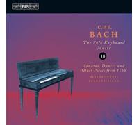 CPE Bach: The Solo Keyboard Music, Vol 18 - Sonatas, Dances and Other Pieces from 1766 /Spányi