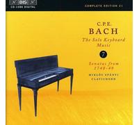 CPE Bach: The Solo Keyboard Music, Vol 7 - Sonatas from 1748-49