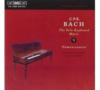 CPE Bach: The Solo Keyboard Music, Vol 9 - 'Damensonaten' /Spányi