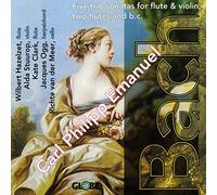 CPE Bach: Trio Sonatas for Flute and Violin