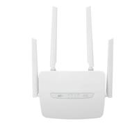 CPE C300 WiFi Router with Nano SIM Card Slot, 4G LTE Portable WiFi Hotspot 150Mbps, Travel Router, 4 External 5dBi High Gain Antennas, Support 32 Users, for Europe, Asia(UK Plug)