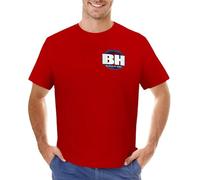 CPFJHY BBC-Bargain-Hunt-T-Shirt-Vintage-Sports-Fans-t-Shirt-Men Red