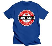 CPFJHY Brand-Men-Shirt-Bir-Bintang-Souvenir-from-Bali-Tshirt-Make-Bali-Strong Blue