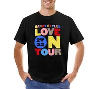 CPFJHY harry-love-on-tour-2023-logo-style-T-Shirt-graphic-t-shirts-cat-shirts-men-graphic Black