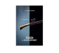 CPFSCWZP 2001 A Space Odyssey Great Movies Wonderful TV Series Canvas Poster Wall Art Decorative Painting Bedroom Painting Posters 08x12inch(20x30cm) Unframe-style
