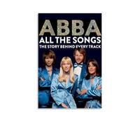 CPFSCWZP ABBA Great Singer Vintage Music Album Cover Canvas Poster Wall Art Decorative Painting Bedroom Painting Posters 16x24inch(40x60cm) Unframe-style