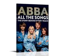 CPFSCWZP ABBA Great Singer Vintage Music Album Cover Canvas Poster Wall Art Decorative Painting Bedroom Painting Posters 16x24inch(40x60cm) Frame-style