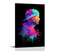 CPFSCWZP Avicii Great Singer Vintage Music Album Cover Canvas Poster Wall Art Decorative Painting Bedroom Painting Posters 24x36inch(60x90cm) Frame-style