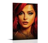 CPFSCWZP Bebe Rexha Great Singer Vintage Music Album Cover Canvas Poster Wall Art Decorative Painting Bedroom Painting Posters 20x30inch(50x75cm) Frame-style
