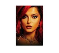 CPFSCWZP Bebe Rexha Great Singer Vintage Music Album Cover Canvas Poster Wall Art Decorative Painting Bedroom Painting Posters 16x24inch(40x60cm) Unframe-style