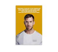 CPFSCWZP Calvin Harris Great Singer Vintage Music Album Cover Canvas Poster Wall Art Decorative Painting Bedroom Painting Posters 08x12inch(20x30cm) Unframe-style