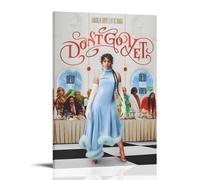 CPFSCWZP Camila Cabello Great Singer Vintage Music Album Cover Canvas Poster Wall Art Decorative Painting Bedroom Painting Posters 12x18inch(30x45cm) Frame-style