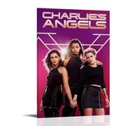 CPFSCWZP Charlie's Angels Great Movies Wonderful TV Series Canvas Poster Wall Art Decorative Painting Bedroom Painting Posters 16x24inch(40x60cm) Frame-style