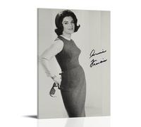 CPFSCWZP Connie Francis Great Singer Vintage Music Album Cover Canvas Poster Wall Art Decorative Painting Bedroom Painting Posters 12x18inch(30x45cm) Frame-style