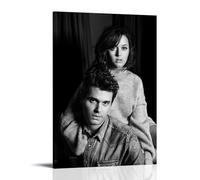CPFSCWZP John Mayer Great Singer Vintage Music Album Cover Canvas Poster Wall Art Decorative Painting Bedroom Painting Posters 08x12inch(20x30cm) Frame-style