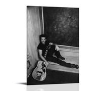 CPFSCWZP John Mellencamp Great Singer Vintage Music Album Cover Canvas Poster Wall Art Decorative Painting Bedroom Painting Posters 12x18inch(30x45cm) Frame-style