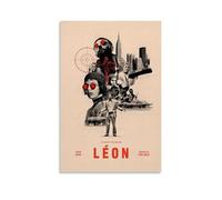 CPFSCWZP Léon The Professional Great Movies Wonderful TV Series Canvas Poster Wall Art Decorative Painting Bedroom Painting Posters 08x12inch(20x30cm) Unframe-style