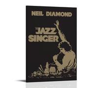 CPFSCWZP Neil Diamond Great Singer Vintage Music Album Cover Canvas Poster Wall Art Decorative Painting Bedroom Painting Posters 20x30inch(50x75cm) Frame-style