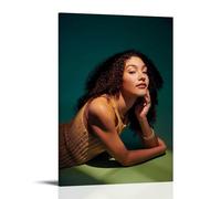 CPFSCWZP Olivia Dean Great Singer Vintage Music Album Cover Canvas Poster Wall Art Decorative Painting Bedroom Painting Posters 12x18inch(30x45cm) Frame-style