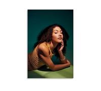 CPFSCWZP Olivia Dean Great Singer Vintage Music Album Cover Canvas Poster Wall Art Decorative Painting Bedroom Painting Posters 12x18inch(30x45cm) Unframe-style