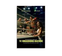 CPFSCWZP The Smashing Machine Great Movies Wonderful TV Series Canvas Poster Wall Art Decorative Painting Bedroom Painting Posters 16x24inch(40x60cm) Unframe-style