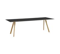CPH30 Lacquered Table, Oak Base Black one size