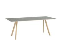 CPH30 Lacquered Table, Oak Base Grey one size