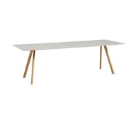 CPH30 Lacquered Table, Oak Base White one size