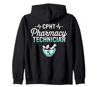 CPhT Pharmacy Technician Zip Hoodie