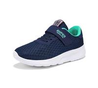 CPIDAH Kids Trainers Boys Girls School Shoes Hook Loop Mesh Lace Up Child Sneakers for Kids Boys Girls Running Shoes Athletic Sports Running Tennis Teenage Trainers Sneaker