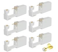 CPJJ 6 Piece Ear Piercing Kit - Gold Ear Piercer Gun with Disposable Studs for Women, Men, Girls & Boys