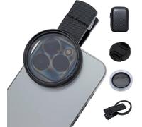CPL Filter 52mm, Circular Polarizing Filter made of optical glass, Ultra-thin & Highly Transparent for sharper contrasts, Fewer reflections, Compatible with 52mm lenses