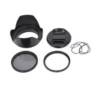 CPL UV Filter Kit 58mm for Canon EOS 700D 100D 600D 1200D Lens Hood Cap