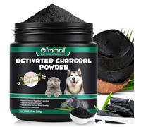 CPLINKUU Activated Charcoal Powder for Dogs & Cats 120g | Food Grade Pet Supplement for Digestive Balance & Normal Stool | Pure, Non-GMO, Gluten Free | Suitable for Pets & Livestock
