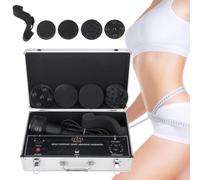 Cplsntaeam High Frequency G5 Vibration Massage Machine, Vibrating Massage Slimming Machine with 5 Vibrating Massage Heads, Deep Tissue Muscle Massager