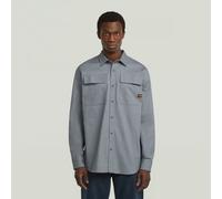 G-star Cpo Regular Fit Long Sleeve Shirt Grey M Men