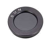 Cpolebev 1.25 Inches Black Solar Filter Astronomical Telescope Accessories Optical Glass Lens Optical Filter Lens Filter M28X0.6