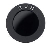 Cpolebev 1.25 Inches Black Solar Filter Astronomical Telescope Accessories Optical Glass Lens Optical Filter Lens Filter M30X1