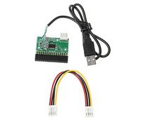 Cpolebev 1.44Mb 3.5Inch Floppy Drive Connector 34 Pin to USB Cable Adapter Pcb Board,USB Disk to Floppy Disk A