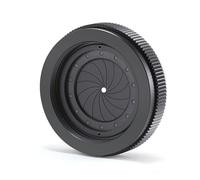 Cpolebev 1.5-25MM Manual Aperture Adjustable Mechanical Iris Diaphragm Iris Diaphragm for Digital Camera Microscope Iris SK25