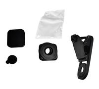 Cpolebev 1.55X Mobile Movie Lens Mobile Phone Widescreen Anamorphic Lens Black Mobile Phone Lens