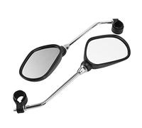 Cpolebev 1 Pair Bike Mirror 360°Rotation Back Rearview Mirror Wide Angle Handlebar Bicycle Cycling Mirror