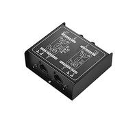Cpolebev 1 PC DI-2 Audio Isolator Passive Audio DI Box Black Audio Noise Canceller Guitar Isolator Resistor Anti-Noise Audio Converter