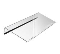 Cpolebev 1 Pcs Computer Keyboard Stand Acrylic Keyboard Riser Tilt for Desktop Ergonomic Keyboard Holder for Office Home School