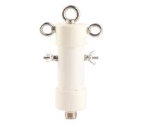 Cpolebev 1 PCS K-50MS Balun 1:1 Balun Ham Antenna Balun Receiver Milky White ABS Radio Shortwave Antenna Balun Receiver