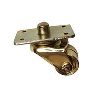 Cpolebev 1 PCS Piano Caster Double Wheel Swivel Moving Upright Wheels Duty Heavy Trolley Mobile Furnitureleg Protectors Floor Accessory