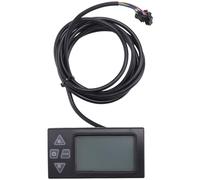 Cpolebev 1 Pcs S861 LCD Display Electric Bicycle Meter with SM Plug for Electric Bike BLDC Controller Control Panel Black 24V-36V