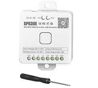 Cpolebev 1 PCS SP630E Bluetooh LED Controller White Plastic Support PWM Monochrome CCT RGB RGBW RGBCCT or SPI TTL IC Chip LED Strip