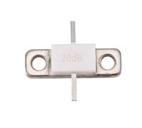 Cpolebev 1 Piece ATTENUATORS Metal+Plastic FLANGED 100Watt 20Db RFP 100W 20DB 100WATTS DC-3.0 Ghz 50Ohms LOW VSWR